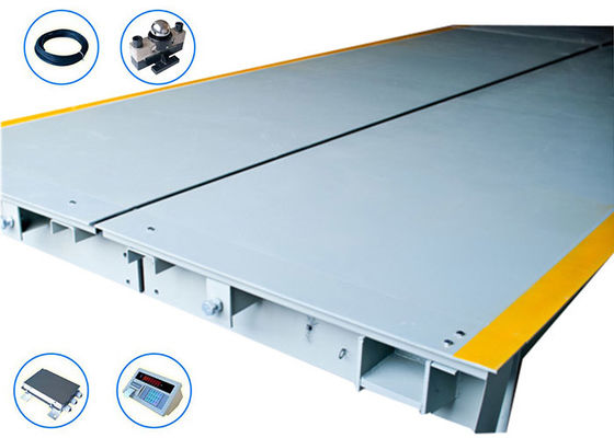 Electronic Surface Mounted Weighbridge , 100 Ton Lorry Weighing Scales